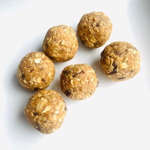 Dark Chocolate Peanut Butter Protein Balls  (12 count)