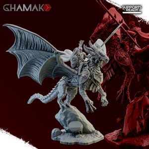 Eternals Miniatures Dragon Riders squad - Ghamak Spartancast | 32mm scale for RPGs & Wargames