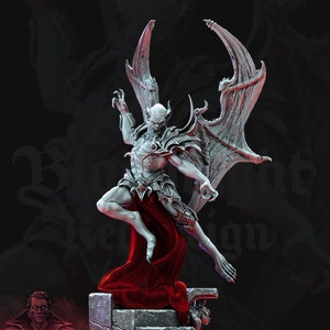 Vampire Elder - 55mm base - 3 poses | 14k ABS like Resin Miniature - Pathfinder - Dungeons & Dragons