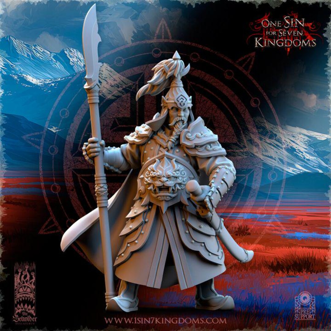 Eastern Empire Imperial Lord | Eternal Dynasty Jade Commander | 32mm ...