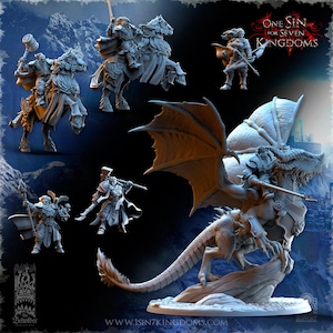 Pacchetto Stormwolves Heroes: miniature da 32 mm per giochi di ruolo e wargame