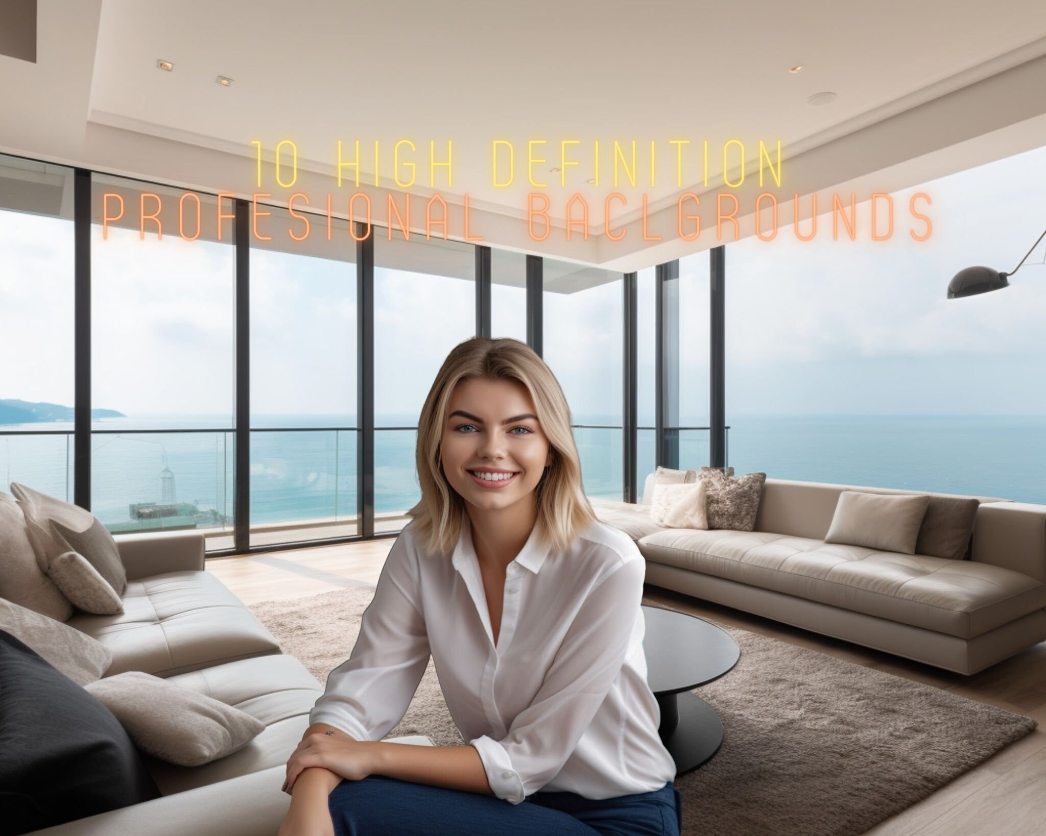 Zoom Back Beach View, Zoom Background, Ocean View, Zoom Backgrounds