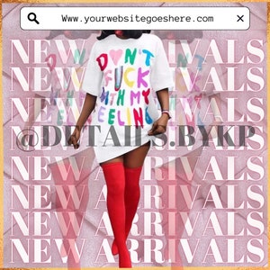 New Arrivals Flyer : Edit in Canva
