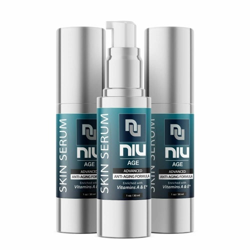 3 Pack - Niu Age Skin Serum buy - Hydration and Deep Conditioning - Anti-Aging, Moisturizing, Repairing, Firming, Anti-Wrinkles