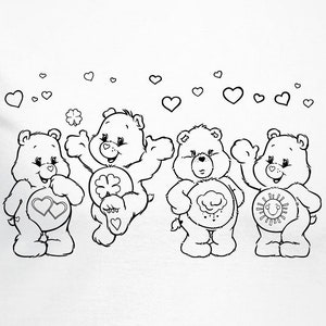 Care Bears Digital Files - Design Files - Cricut - SVG - Silhouette Cameo - PNG - EpS - PDF - DxF