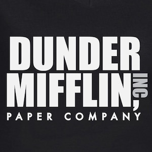 Dunder Mifflin Inc Digital Files - Fichiers de conception - Cricut - SVG - Silhouette Cameo - PNG - EpS - PDF - DxF