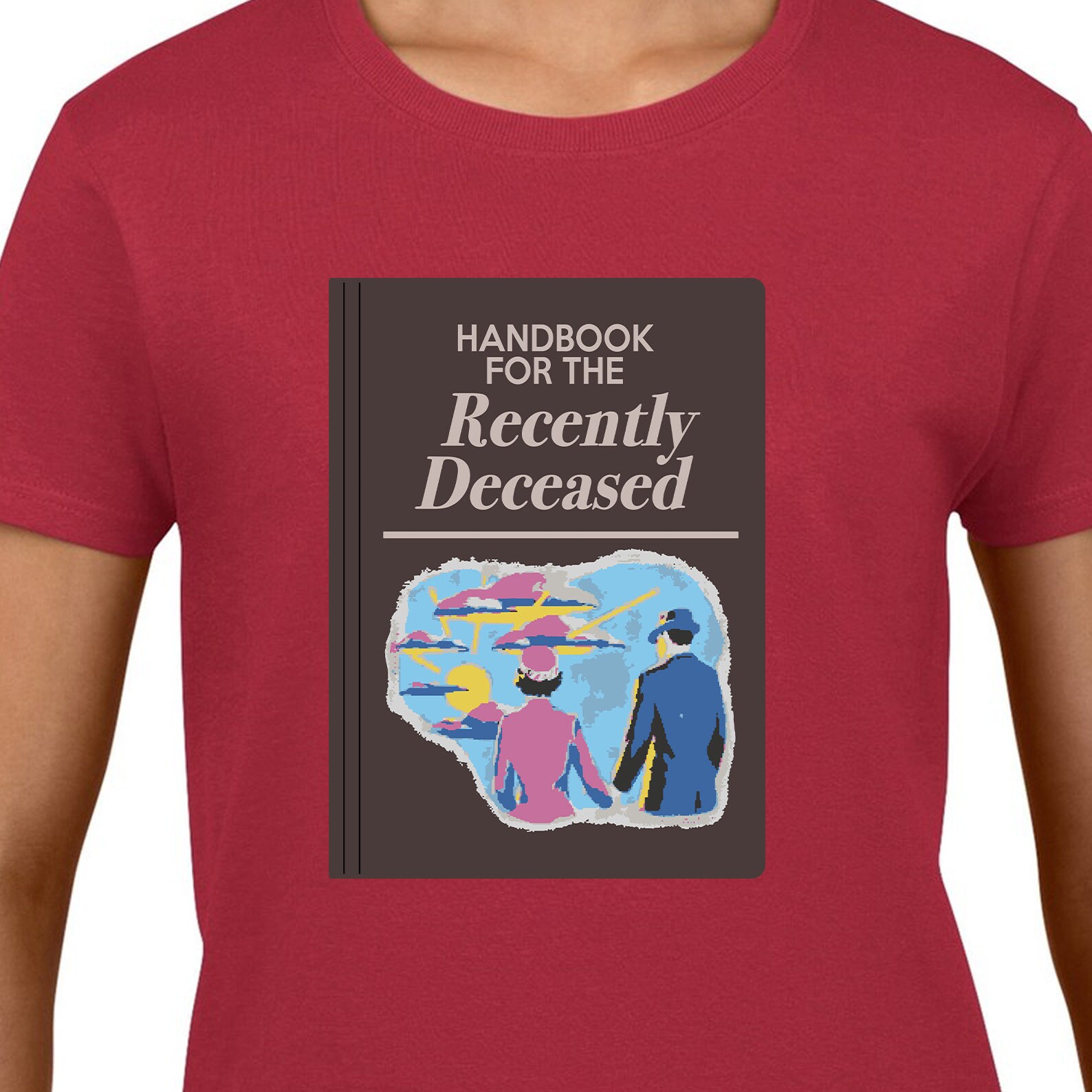Handbook for the Recently Deceased Book Digital Files Design - Etsy