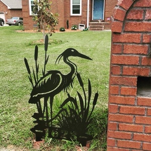 Lawn Crane sign  DXF File, Plasma/Laser/Water Jet Table Cut Ready