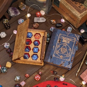 Book of Many Dice | Handmade D&D Dice Box