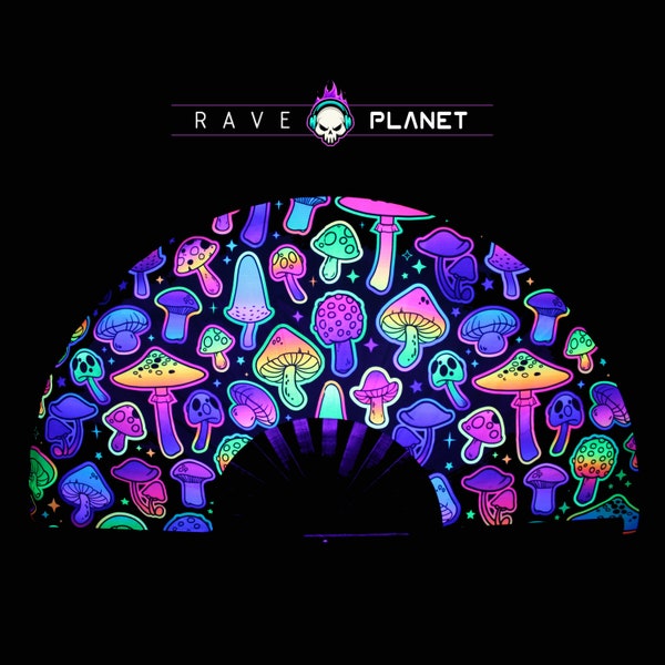 Rave Fan Vector Rave Fan - Etsy