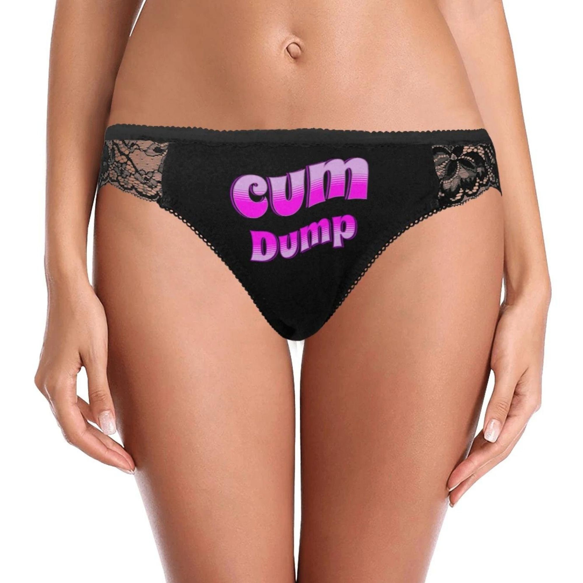 Cum Dump Lace Panties Cum Fetish