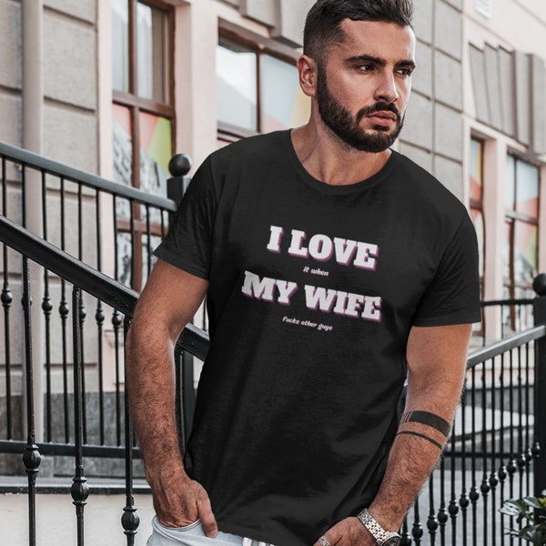 Fuck My Wife T-shirt, Wife Swapping Shirt, Couple Swapping Tees, Stag, Hotwife, Cuckold, Polyamory Shirts, Rude Confusion, Swingers T-shirts
