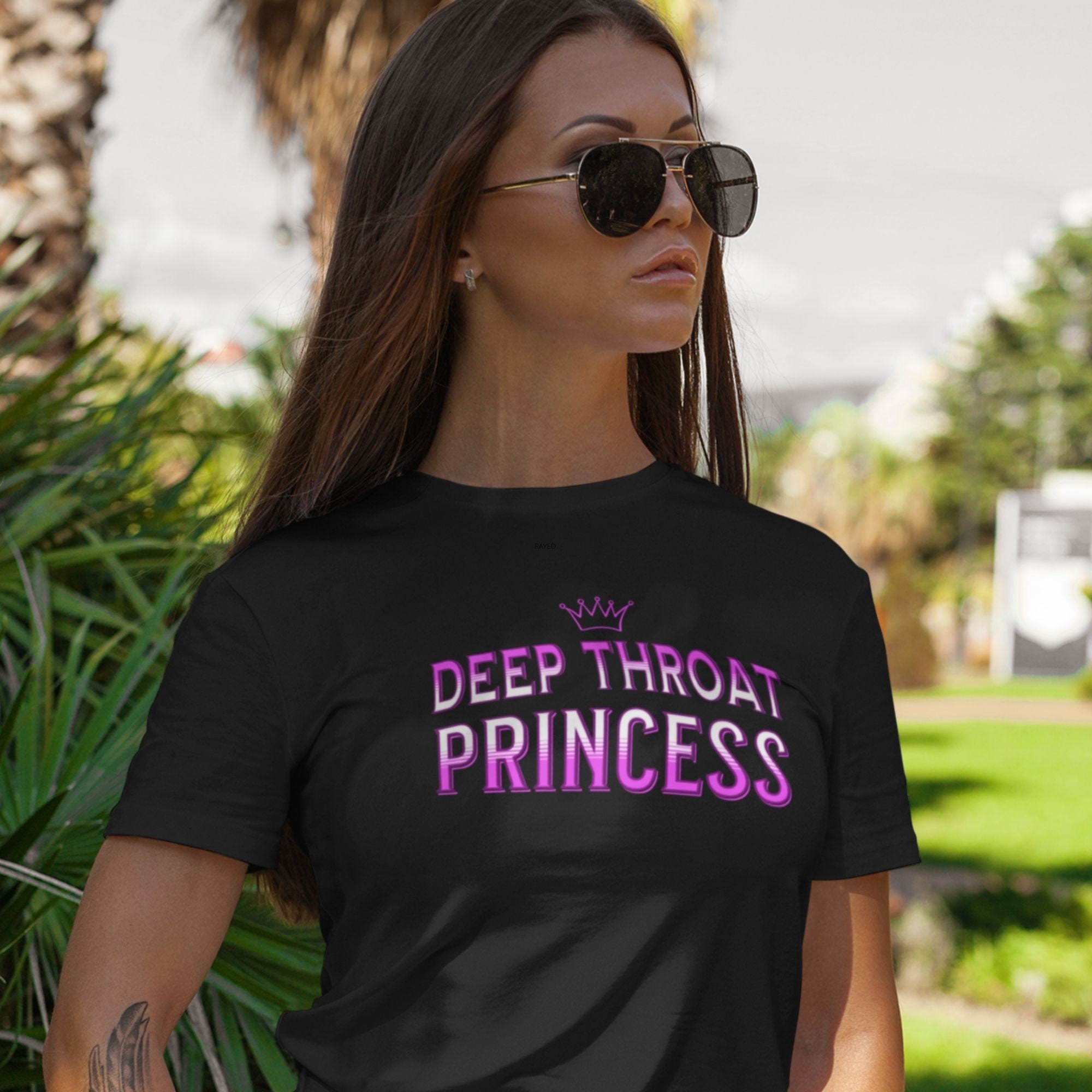 Deep Throat Princess T-shirt DDLG BJ Shirt Blowjob Queen picture