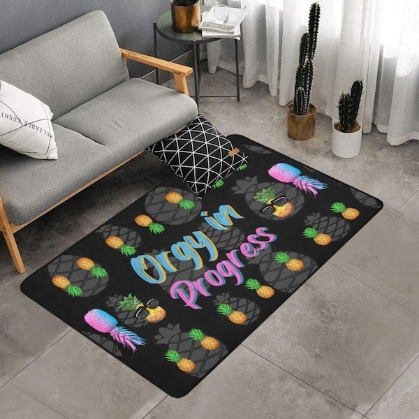 Upside Down Pineapple Mat Etsy