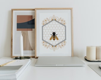 Honey Bee | Art Print