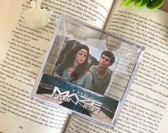 the maze runner bookmarks etsy canada