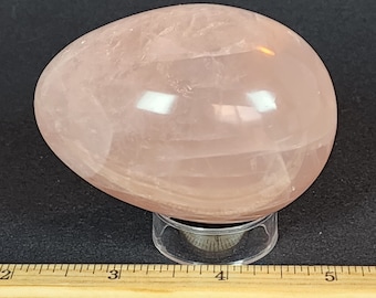 ROSE QUARTZ EGG (oval shaped)