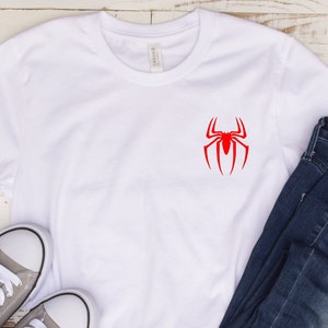 Spiderman Shirt, Spiderman Pocket Shirt, Spiderman Disney Shirt, Spiderman Gift Shirt, T-shirt