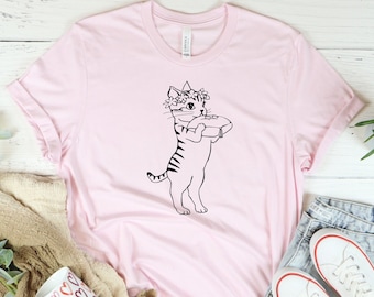 Cute Cat Shirt, Cat T Shirts, Cat Lover Shirts,
