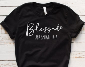 Blessed Shirt, Christian Tees, Blessed t Shirt, Religion T Shirt