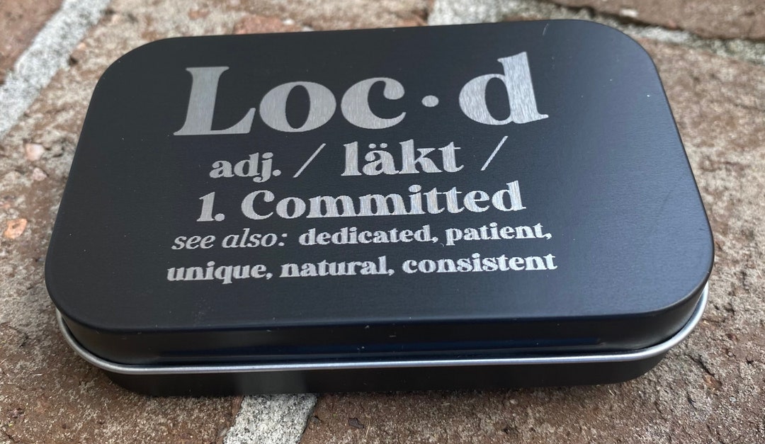 Loc Tin Locd Tin Locd Definition Jewelry Holder Metal Etsy