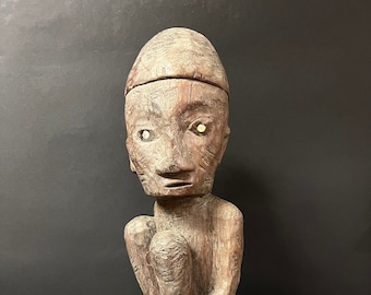 Philippinischer Ifugao Tribal Art Reisgott Bulul Skulptur 19 Jh