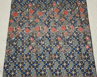 Authentic Philippine Classic Ethnic Textile/Fabric Clothing Attire. Sarong, Tapis, Malong, Patadyong Floral and Tribal Batik Design
