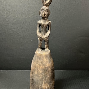 Philippine Ifugao Tribal Art Carved Wood Figurative Cooking  Tools Central Cordillera Northern Philippines