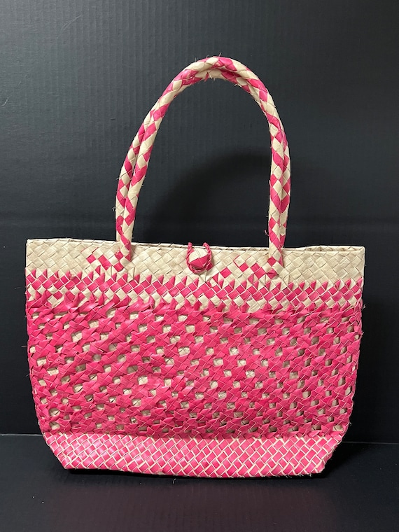 Philippine Handwoven Women’s Casual Pandan Bayong Bag