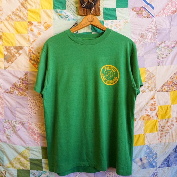 Vintage Single Stitch Shirt Medium 70s Screen Sta… - image 3
