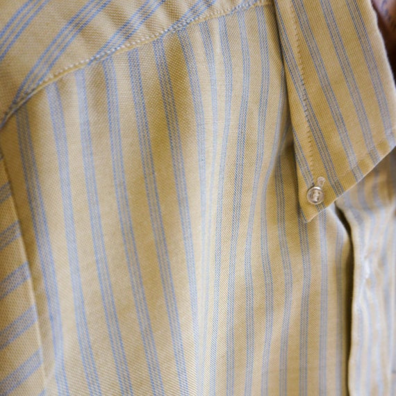 Vintage Striped Button Up Van Heusen - image 4