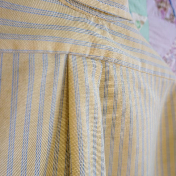 Vintage Striped Button Up Van Heusen - image 6