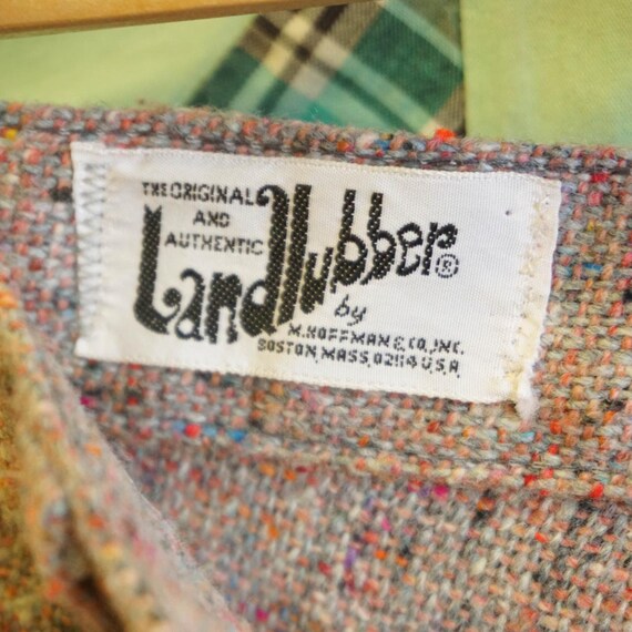 Vintage Landlubber Bell Bottom Pants 70s 27x28 - image 6