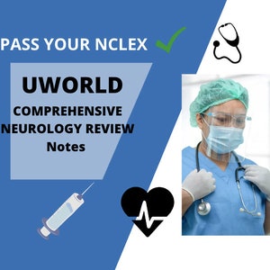 UWORLD- NCLEX REVIEW- Neurology- 18 Pages