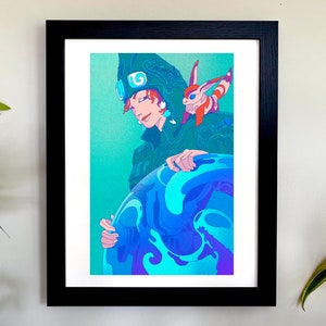 Nausicaa + Moebius - Fan Art studia Ghibli inspirowany francuskim artystą Jeanem „Moebiusem” Giraudem