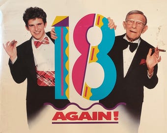 18 Again! (1988) | Movie Release Photo Press Package | Charlie Schlatter, George Burns, Anita Morris
