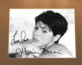 Marisa Tomei signiertes 20x30 Schwarz-Weiß-Werbefoto | Echtheitsgarantie