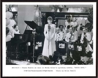 Diane Keaton, Radiotage | Original Glossy 8x10 Filmstill