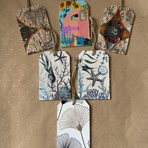 6 étiquettes cadeaux faites main pour toutes les occasions