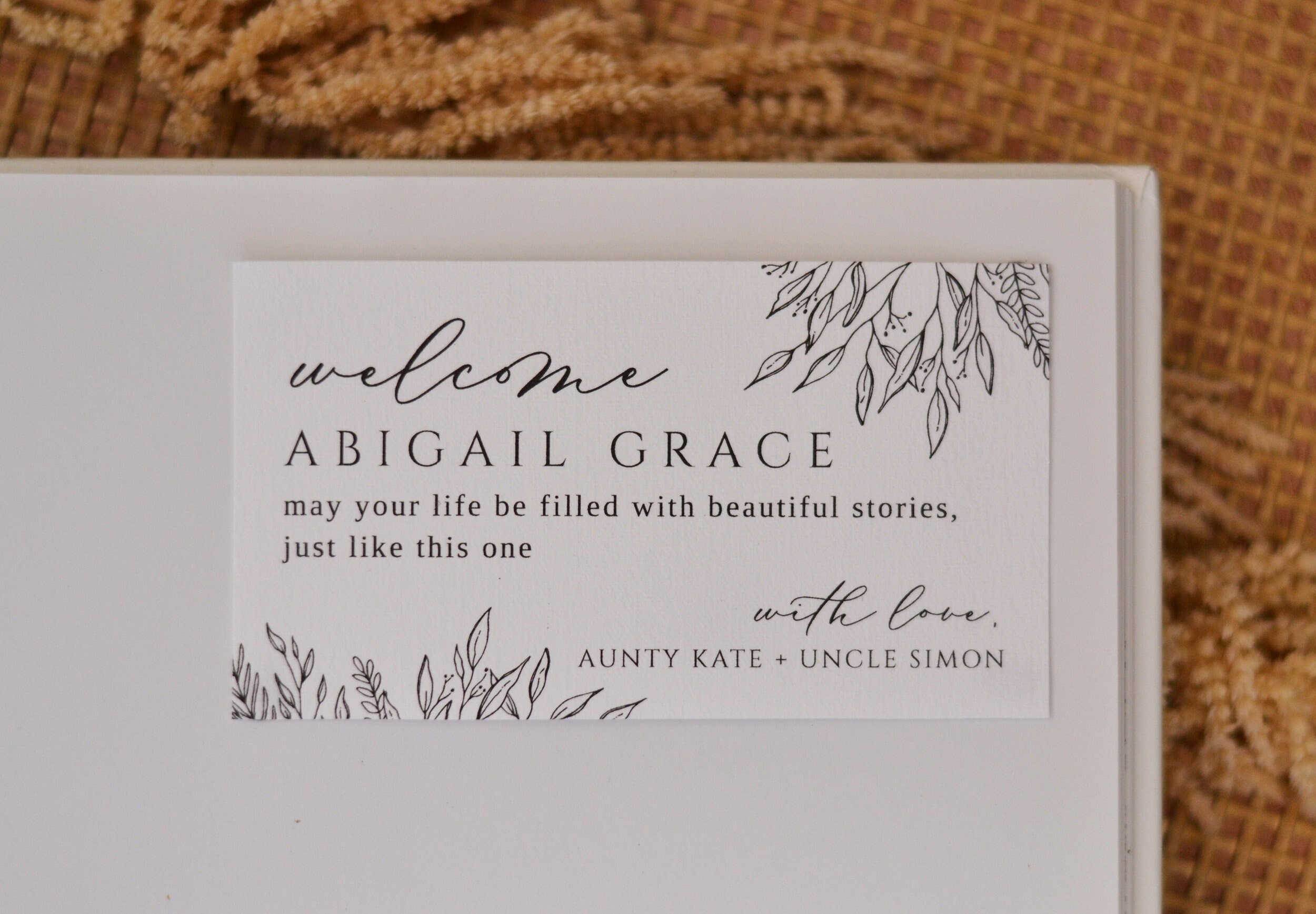 Bookplate Template - Etsy