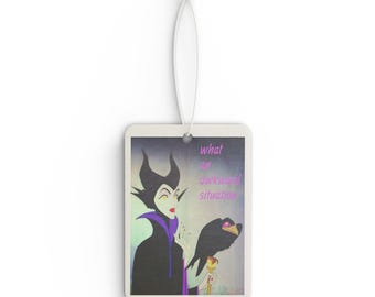 Maleficent Car Air Freshener, Disney-Themed, Magical Aroma Charm