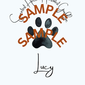 PET LOSS GIFT, Personalized loss of dog or cat memorial / sympathy gift digital download svg jpeg png