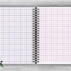 Line Graph 3x3 Grid Printable PDF Planner Page Inserts: - Etsy