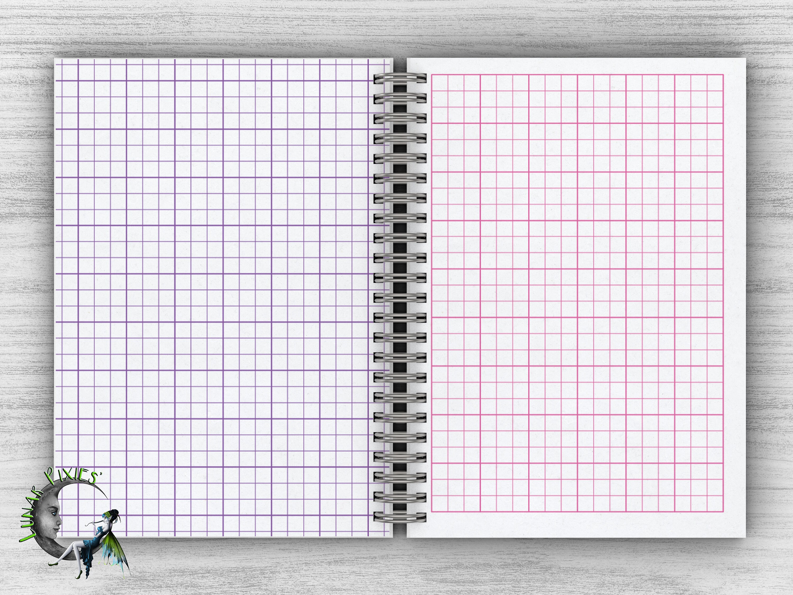 Line Graph 3x3 Grid Printable PDF Planner Page Inserts: - Etsy