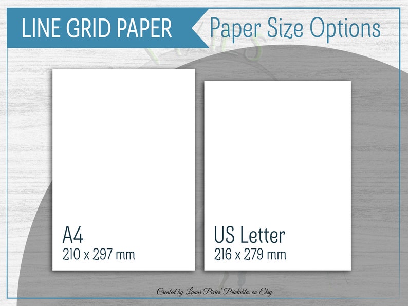 Line Graph 4x4 Grid Printable PDF Planner Page Inserts: Multi - Etsy