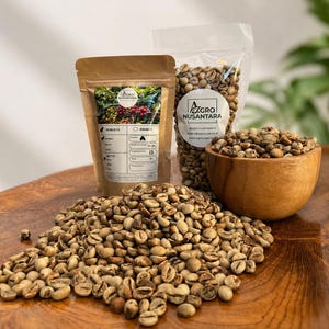 Café Verde en Grano Robusta Grado A – Munduk Bali Indonesia / Especialidad de Origen Único