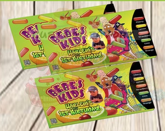 Mike N Ike Template - Etsy