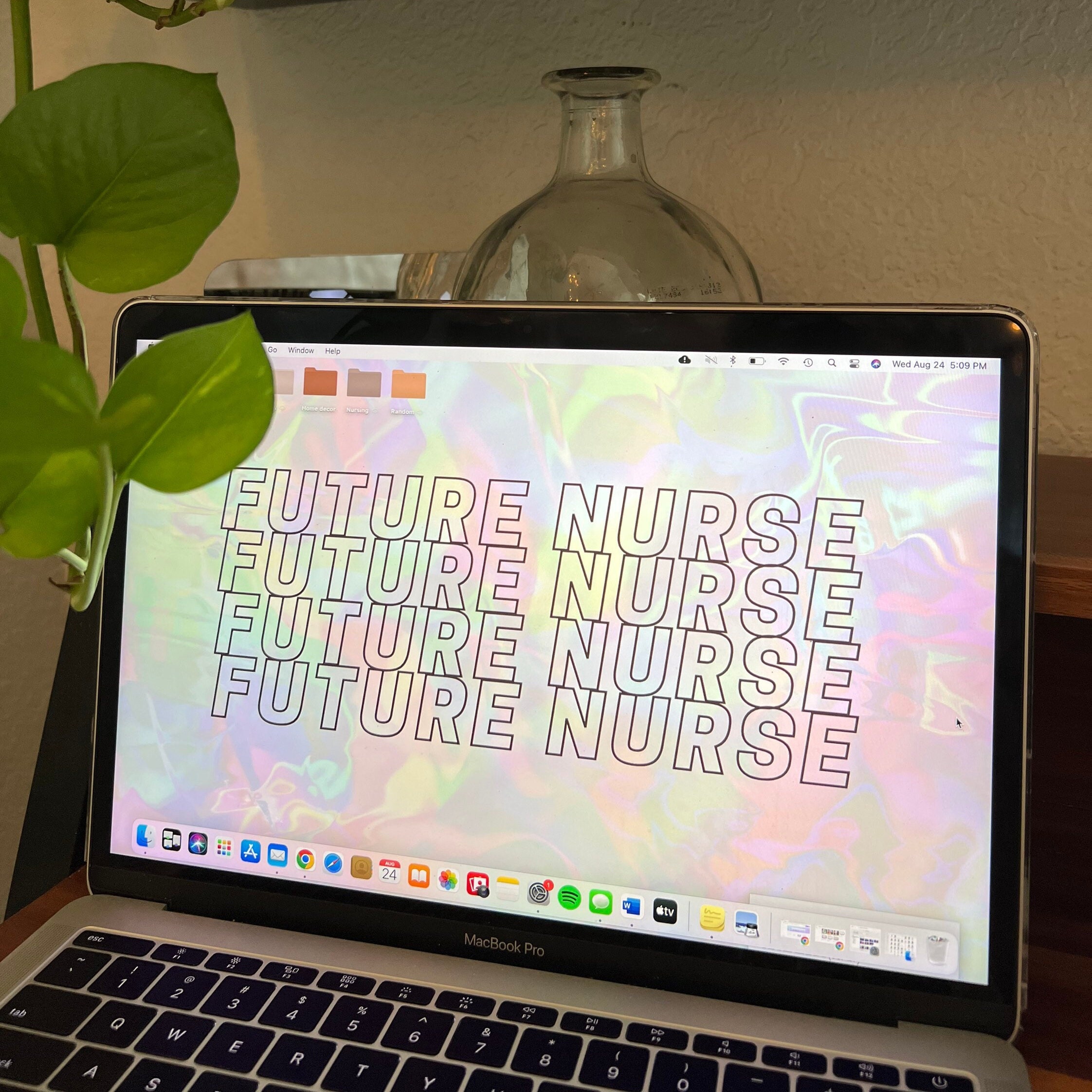 Future Nurse Wallpaper 01 Etsy