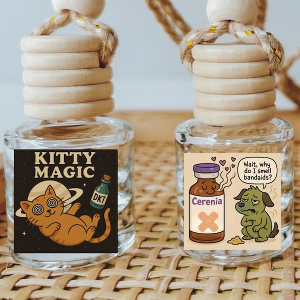 Funny Veterinary Car Diffuser; Veterinary Medicine Gifts for Veterinarians & Vet Techs; Vet Tech Appreciation Week
