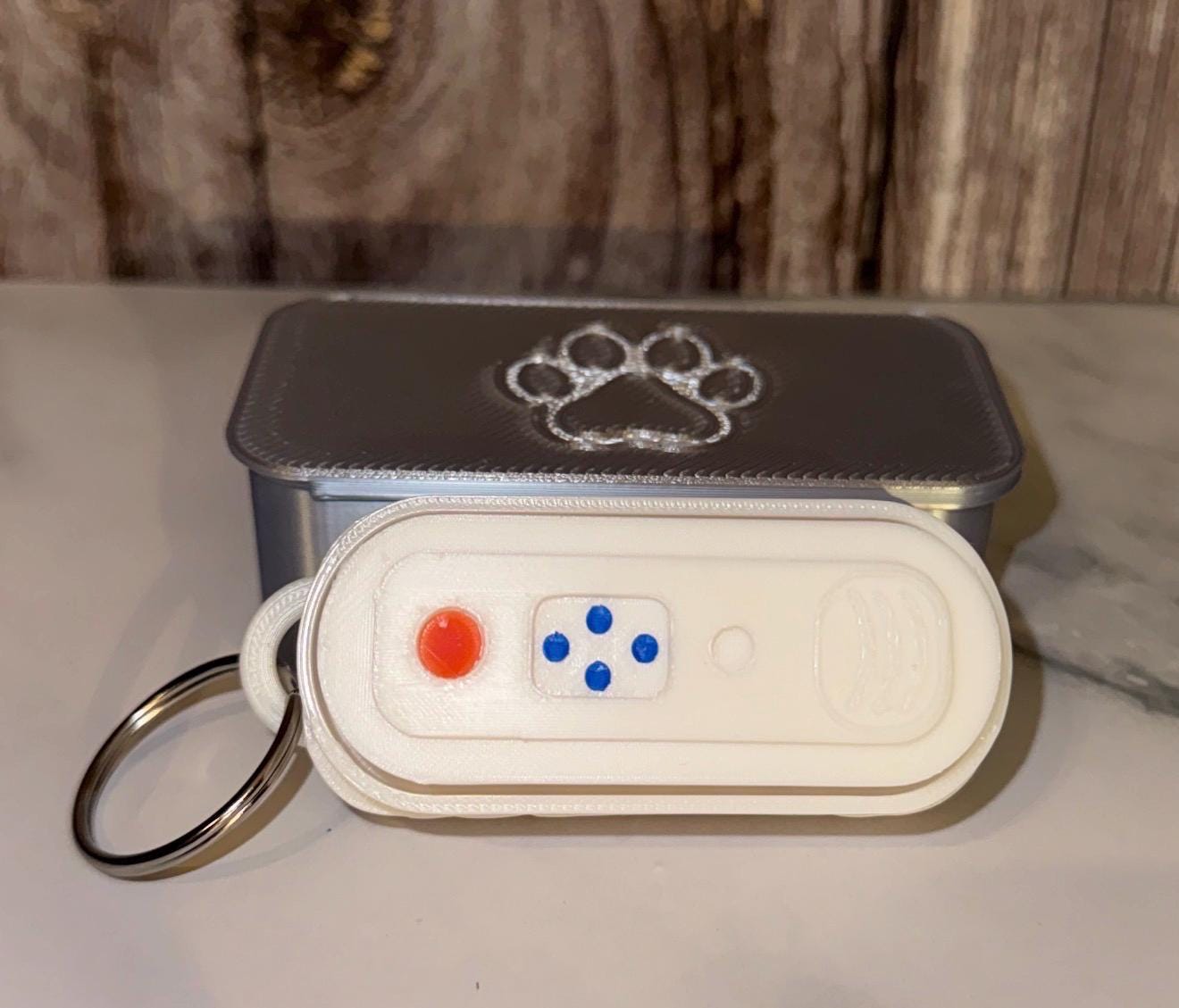 Heartworm Test Veterinary Fidget Clicker Keychain; Veterinary